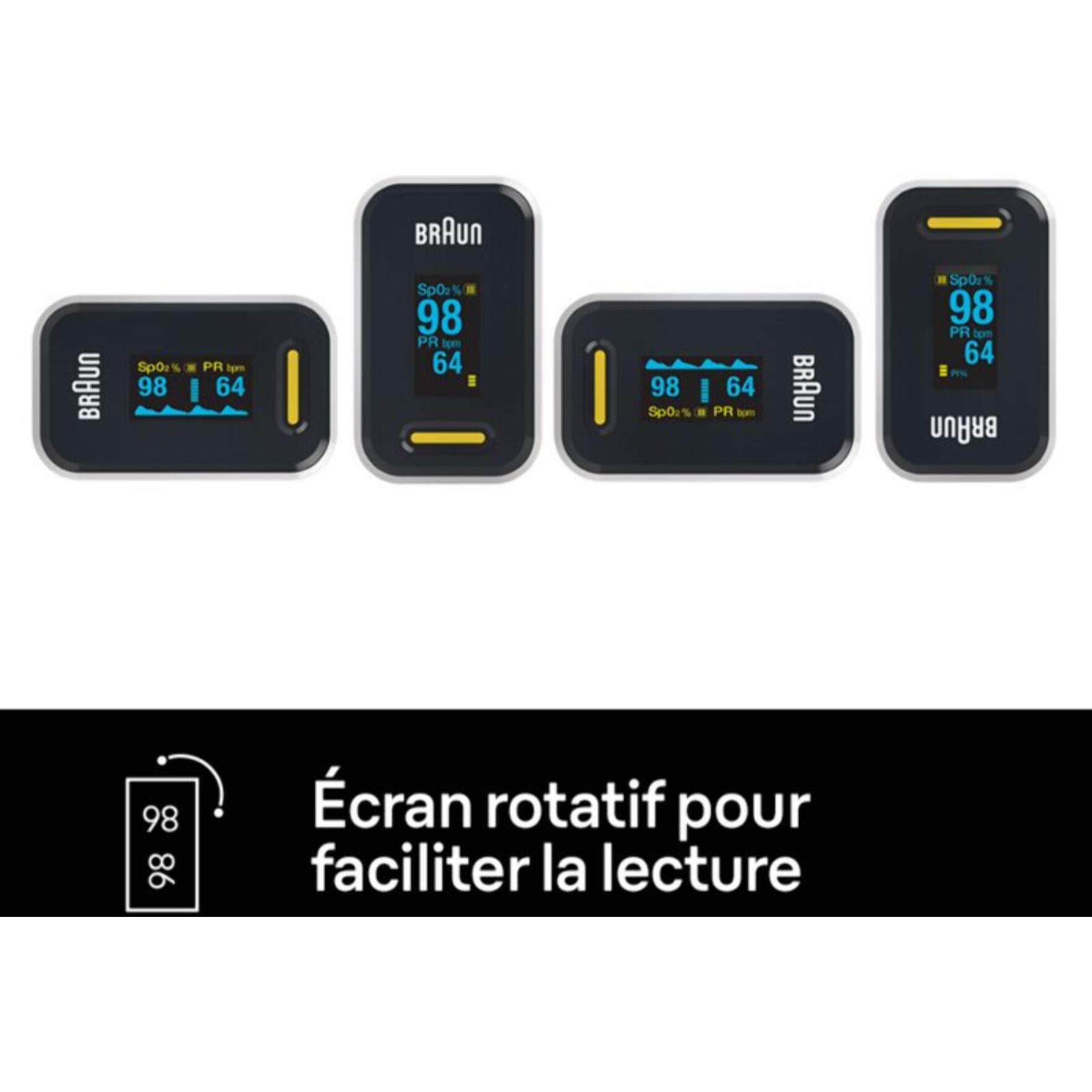 Oxymètre BRAUN de pouls YK-81CEU