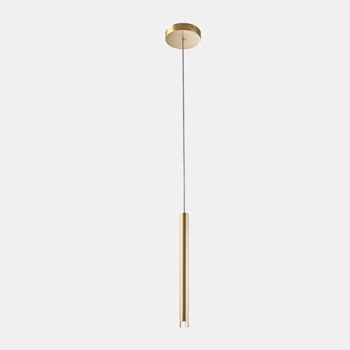 LEDS C4 Candle - Lámpara Colgante LED 4.8W Blanco Cálido 2700K Y 226 Lúmenes. Latonado