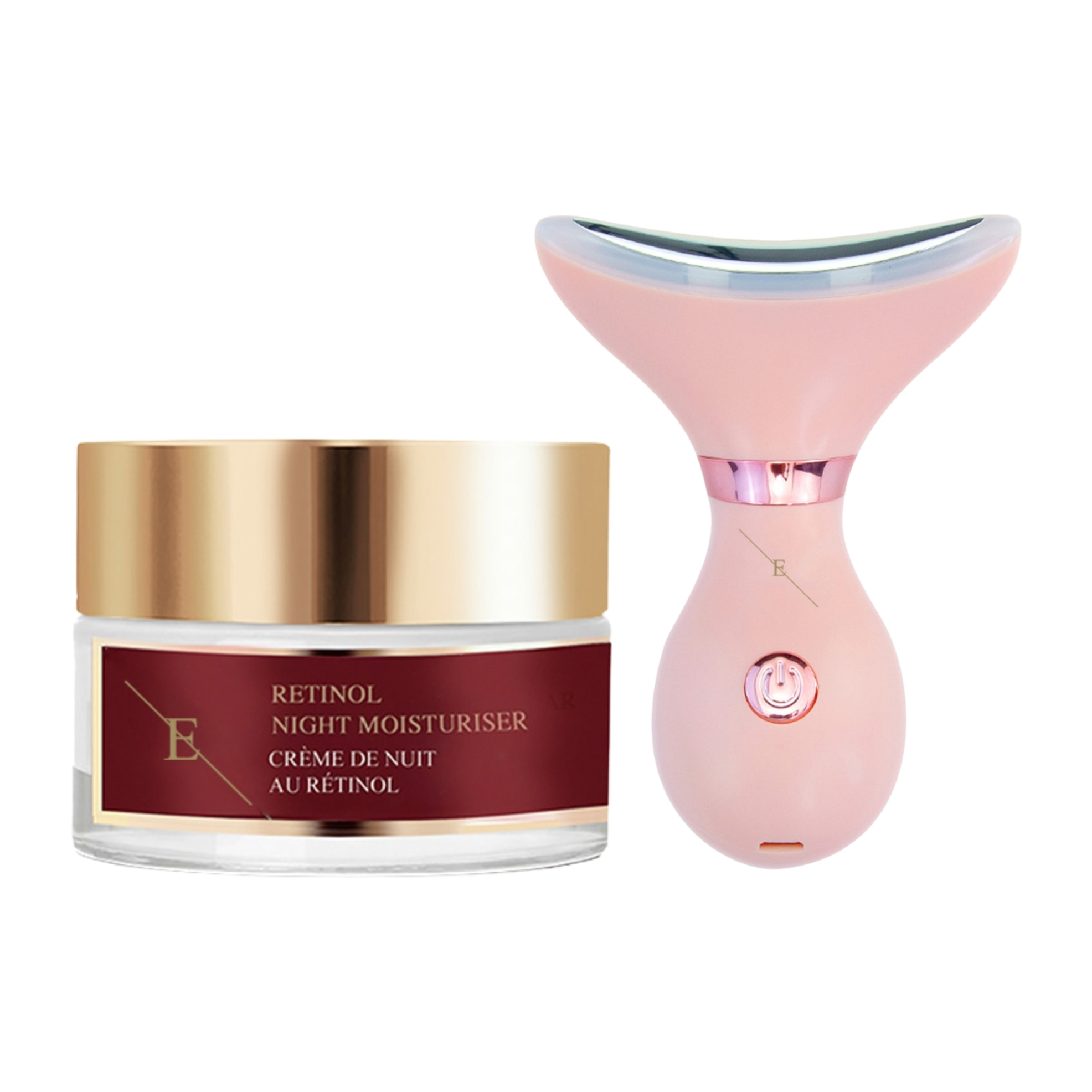 LED Cuello Rosa + Crema Retinol 50 ml