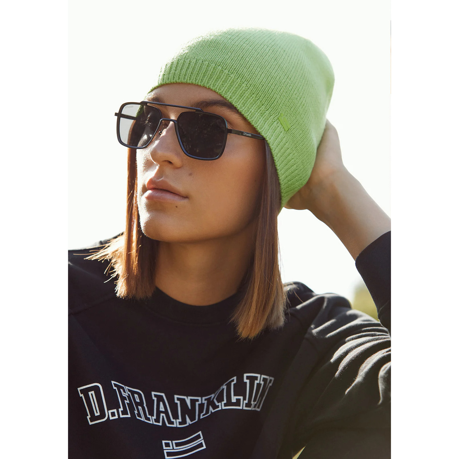Gorro Nordic Bomb Slouch Beanie Verde D.Franklin