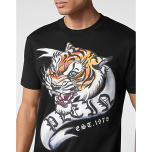 PHILIPP PLEIN T-Shirt Round Neck TATTOO