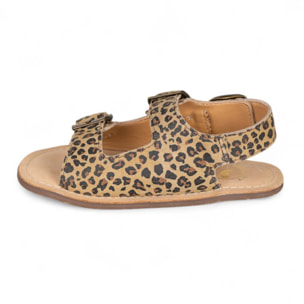 SANDALIA BAREFOOT PIEL CHETTO TIPO BIO ANIMAL PRINT
