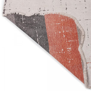 ATINPO Tapis salon kilim, Forme originale, Tissé à la main