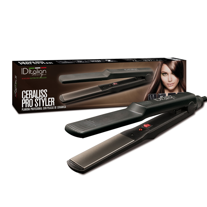 Plancha profesional de cerámica ceraliss prostyler 35 w 
31 x 8 x 4 cm