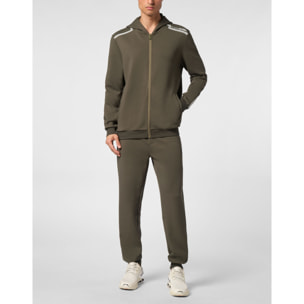 PLEIN SPORT Hooded Sweatjacket