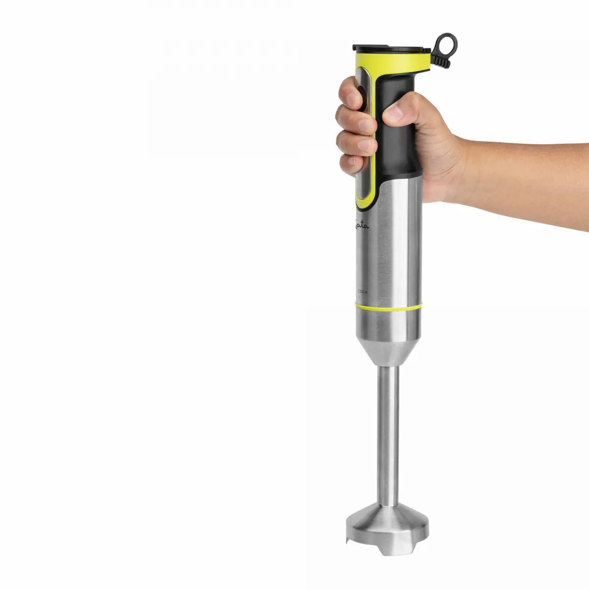Batidora de mano JATA JEBT1788 de 1200 W. 4 cuchillas. Función turbo. Regulador de velocidad