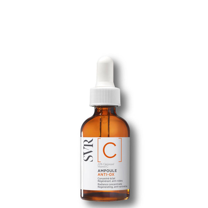 [C] Ampoule Anti-Ox - Concentré Eclat - Régénérant, Anti-Rides 30 ml