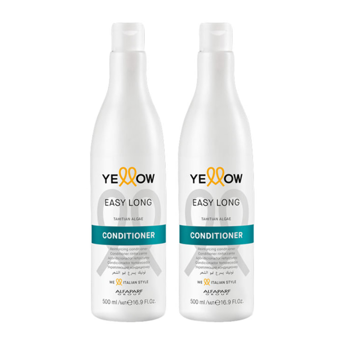 ALFAPARF Yellow Kit Easy Long Shampoo 500ml + Conditioner 500ml