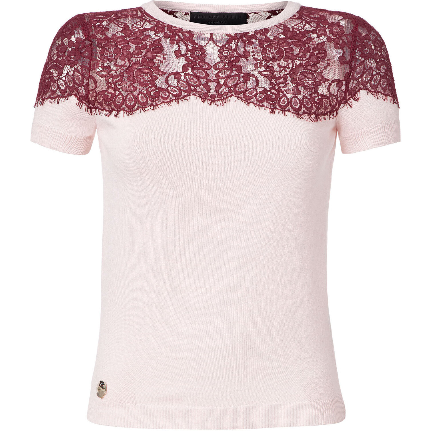 PHILIPP PLEIN pullover shortsleeves "injures"