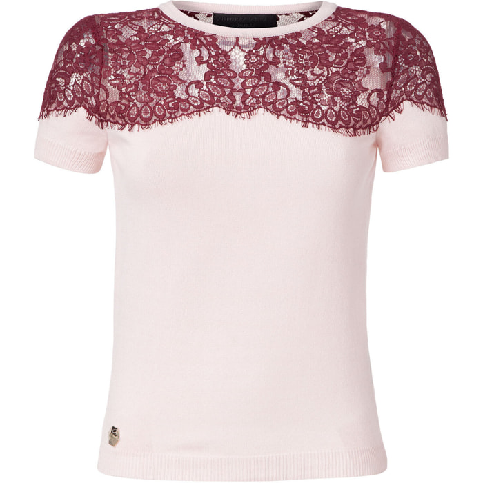 PHILIPP PLEIN pullover shortsleeves "injures"