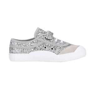 KAWASAKI Glitter Kids Shoe W/Elastic K202586-ES 8889 Silver