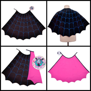 Kit Travestimento Costume Completo Con Zainetto Vampirina Bambina