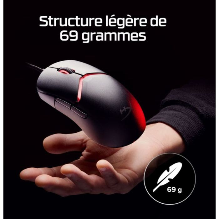 Souris Gamer Filaire HYPERX Pulsefire Saga