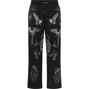 PHILIPP PLEIN Jogging Pants Tattoo Stones