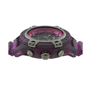 Versace Orologio Cronografo Al Quarzo Icon Active New