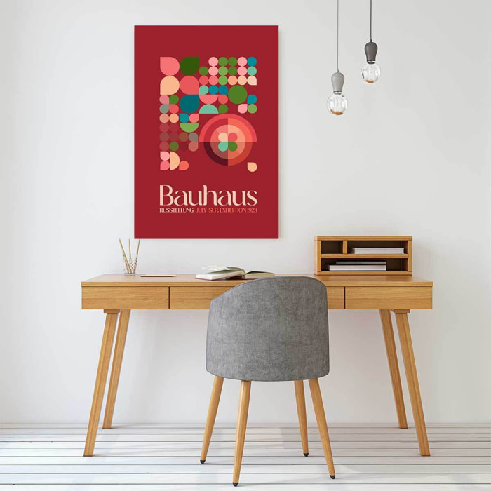 Tableau vintage exposition bauhaus bordeaux  Tableau plexiglas