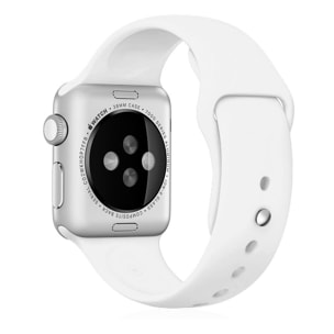 Correa de silicona Compatible con Apple Watch de: 38/40/41mm Talla S/M