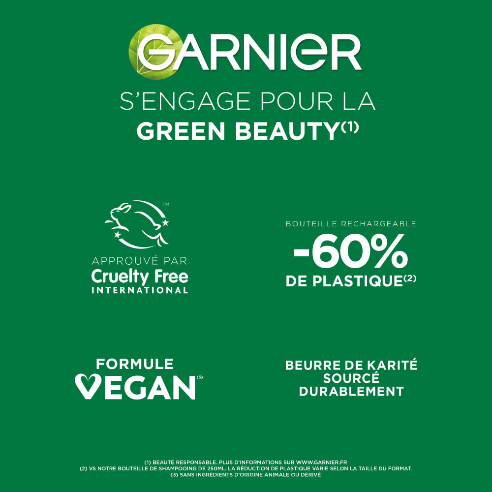 Lot de 12 - Garnier Ultra Doux Pure Huile d'Avocat & Beurre de Karité Shampooing Nourrissant 300ml - Homme & Femme