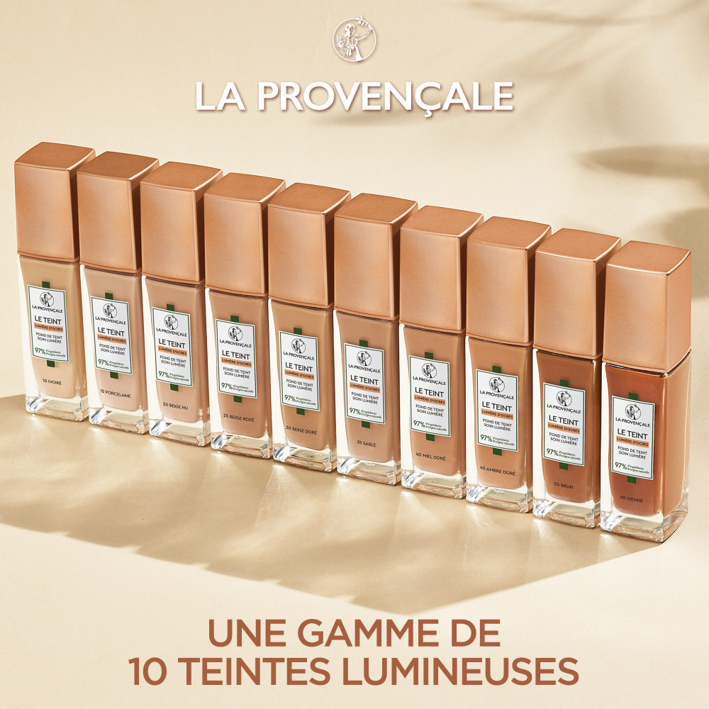 La Provençale Bio Le Fond de Teint Soin Lumière Naturel 10 Ivoire 30ml