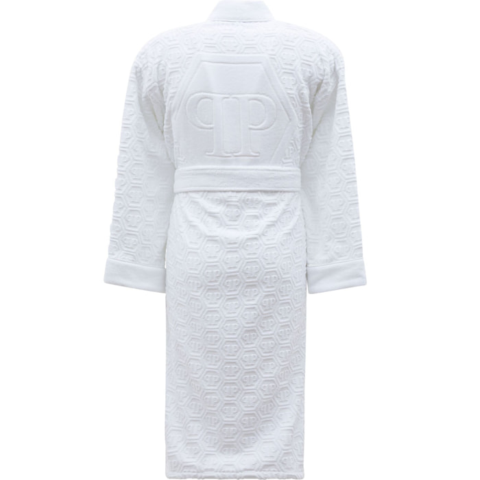 PHILIPP PLEIN Kimono Bathrobe Hexagon