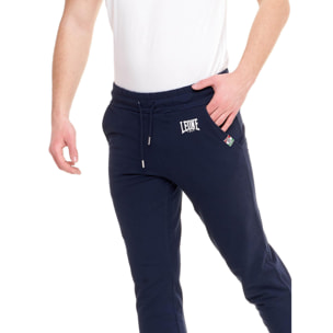 Pantaloni sportivi con polsini da uomo Leone Basic