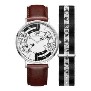 Reloj Daniel Wellington DW00100735 Unisex Analogico Cuarzo con Correa de Cuero