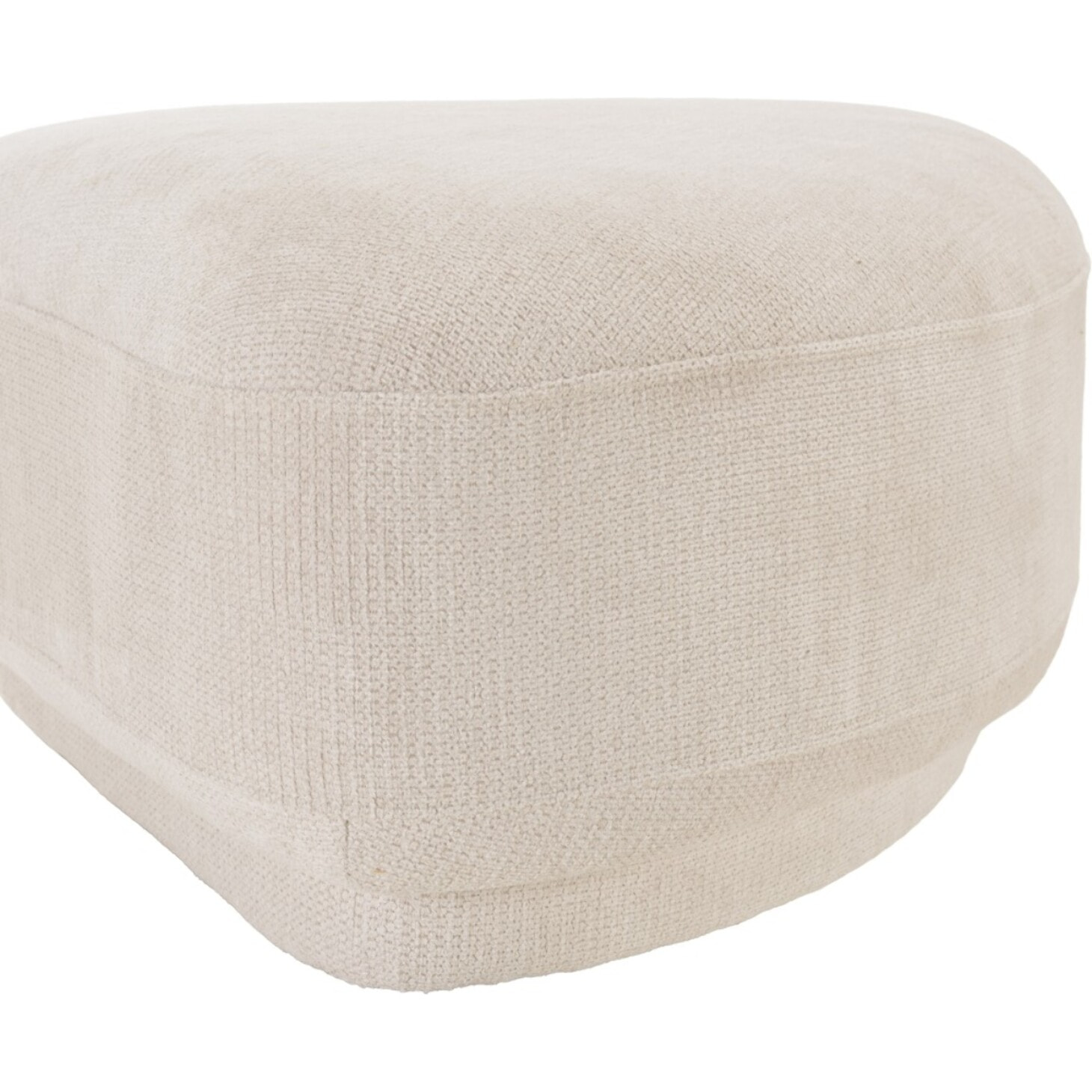 LEOPOLD - Ensemble: canapé 1 place avec dossier + 3 poufs