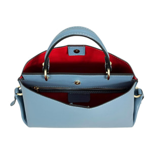 Bolso de Mano Cheval Firenze Bianca Mini Azure