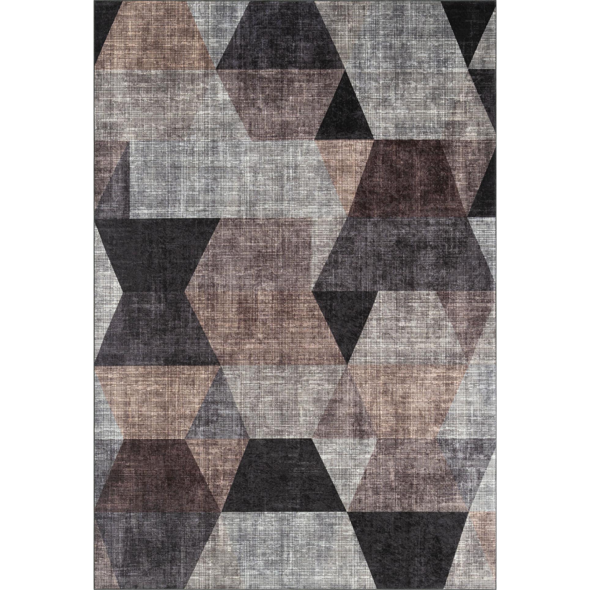 NAZAR RUGS - Stampa - tapis salon motif abstrait antidérapant et