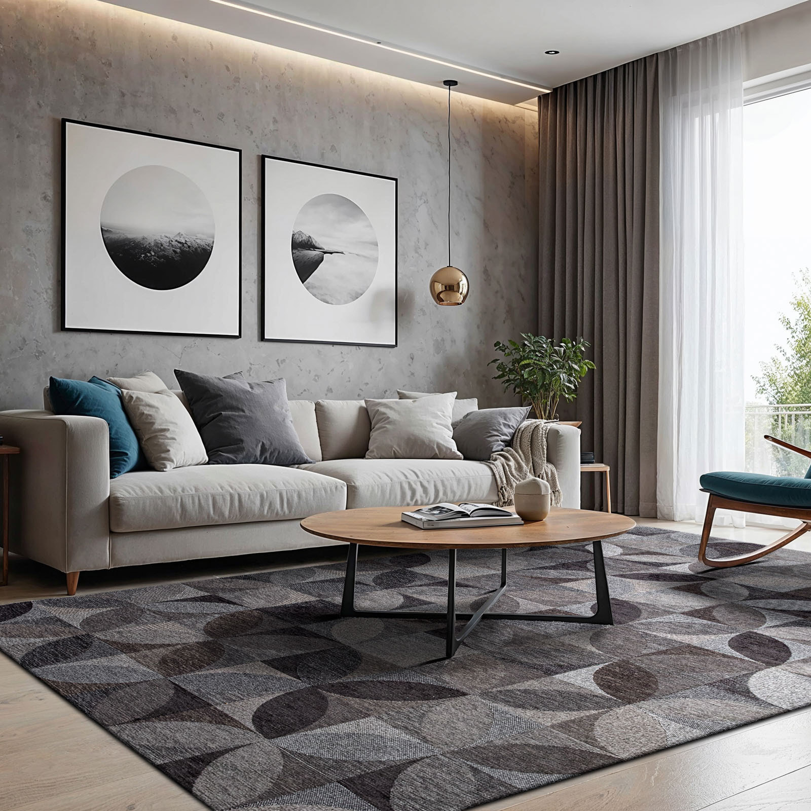 Tapis Charcoal