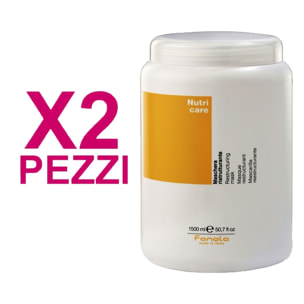 FANOLA Kit Maschera Ristrutturante 1500ml 2 Pezzi