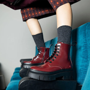 Botines 1953 NAPPA FUXIA/AMBERES color Fuxia