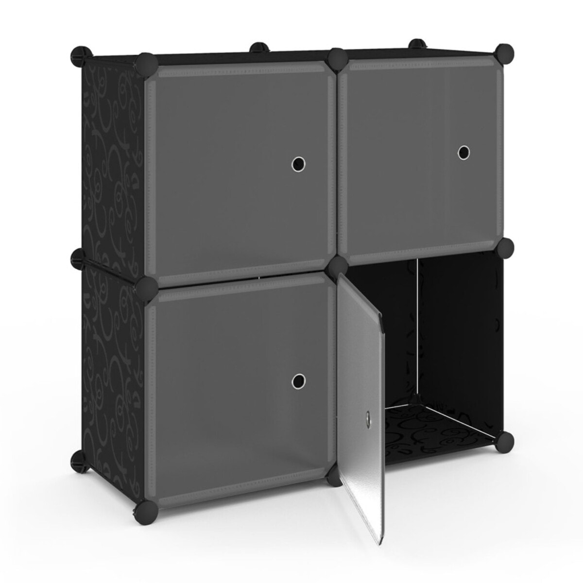 Armoire de rangement multifonction 16 cubes