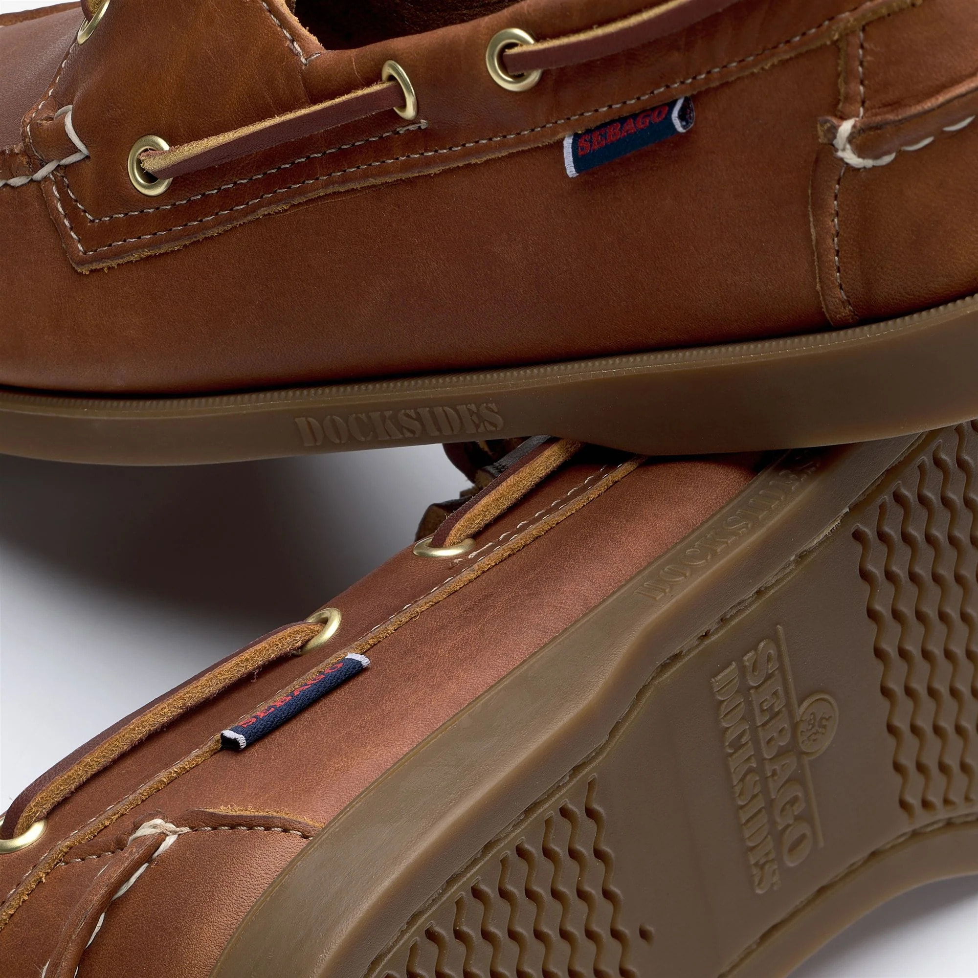 Sebago - Docksides Uomo Marrone - Portland Artisan Adirondak