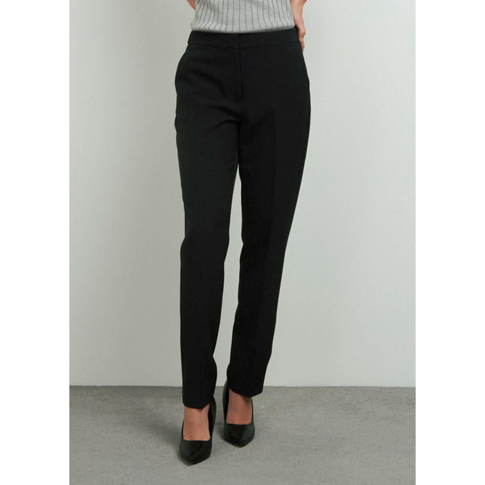 PANTALONE NERO CONBIPEL