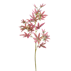 Ramo di Acero Giapponese - Pezzi 3 - 20X72X20 - Colore: Rosso - Bianchi Dino - Piante Artificiali