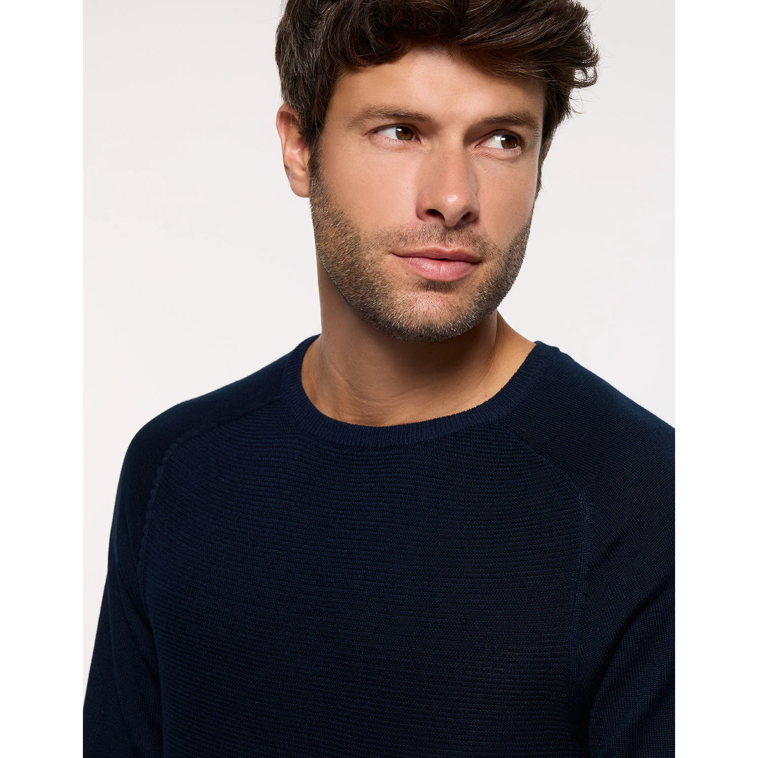 Jersey Manga Larga Azul Oscuro - Nusti