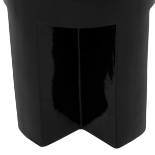Table d’appoint "Kriz" noir 41x34x34cm