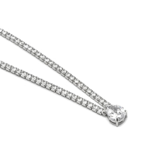 Collar Guoi acabado plata