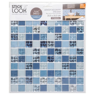 Lot de 2 stickers carrelages eye
