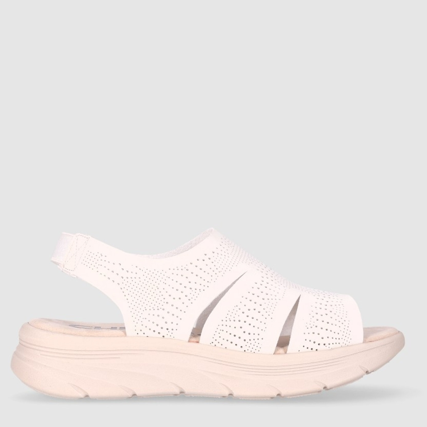 Sandalias de Tejido - Beig - Tacón: 5 cm