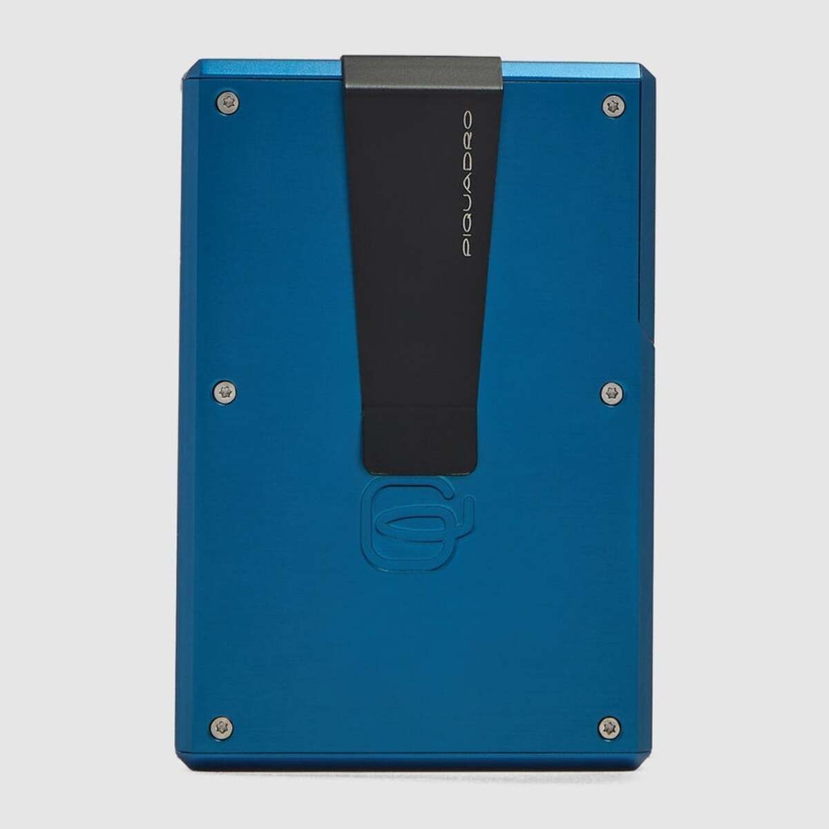 Piquadro Portacarte di credito MagSafe® in alluminio pelle