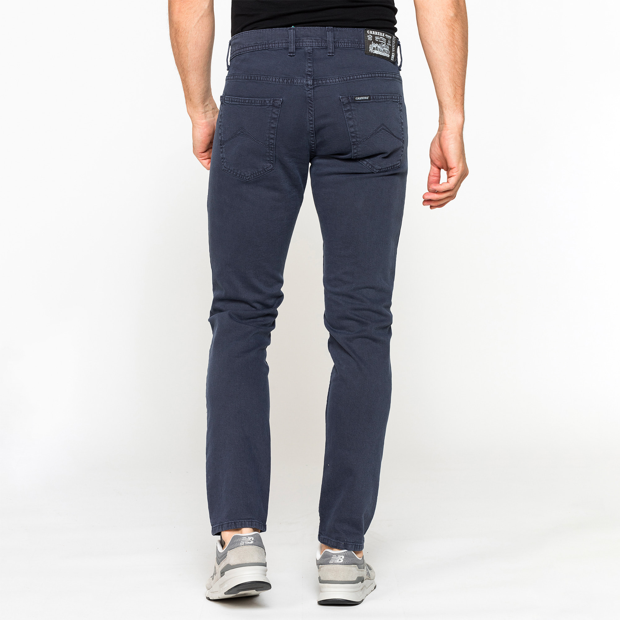 JEANS COLOR SLIM FIT IN BULL DENIM STRETCH TINTO OLD