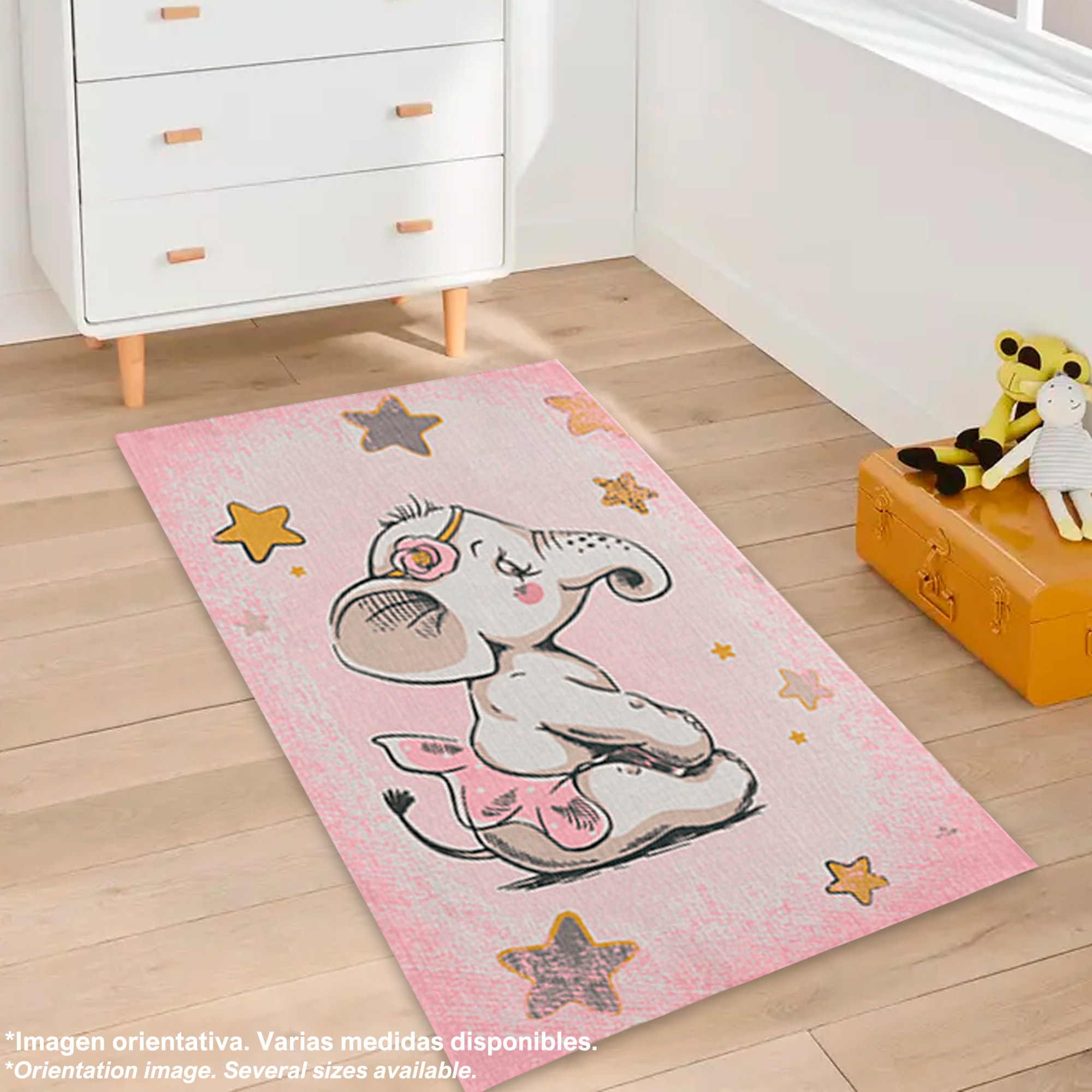 Alfombra infantil de Poliester estampada 60 x 100cm