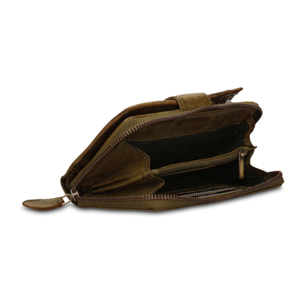 Portafoglio uomo in vera pelle - Modello Valerian Elite - 10.0 x 17.0 x 3.0 cm