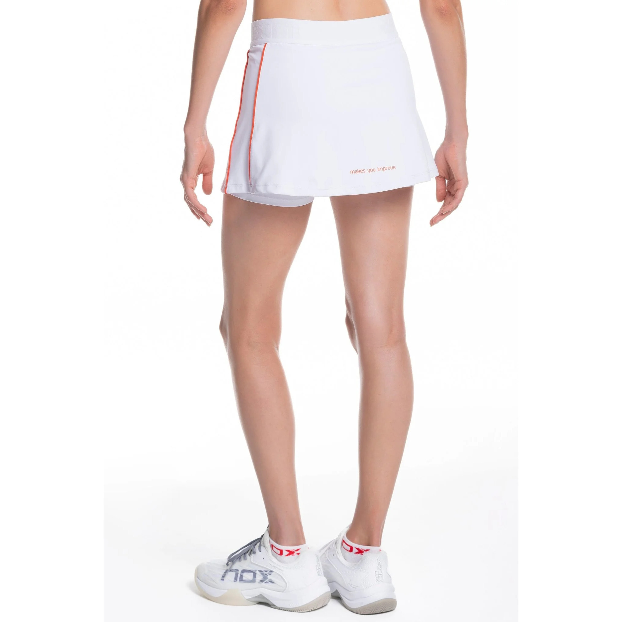 Falda deportiva pádel TEAM blanco