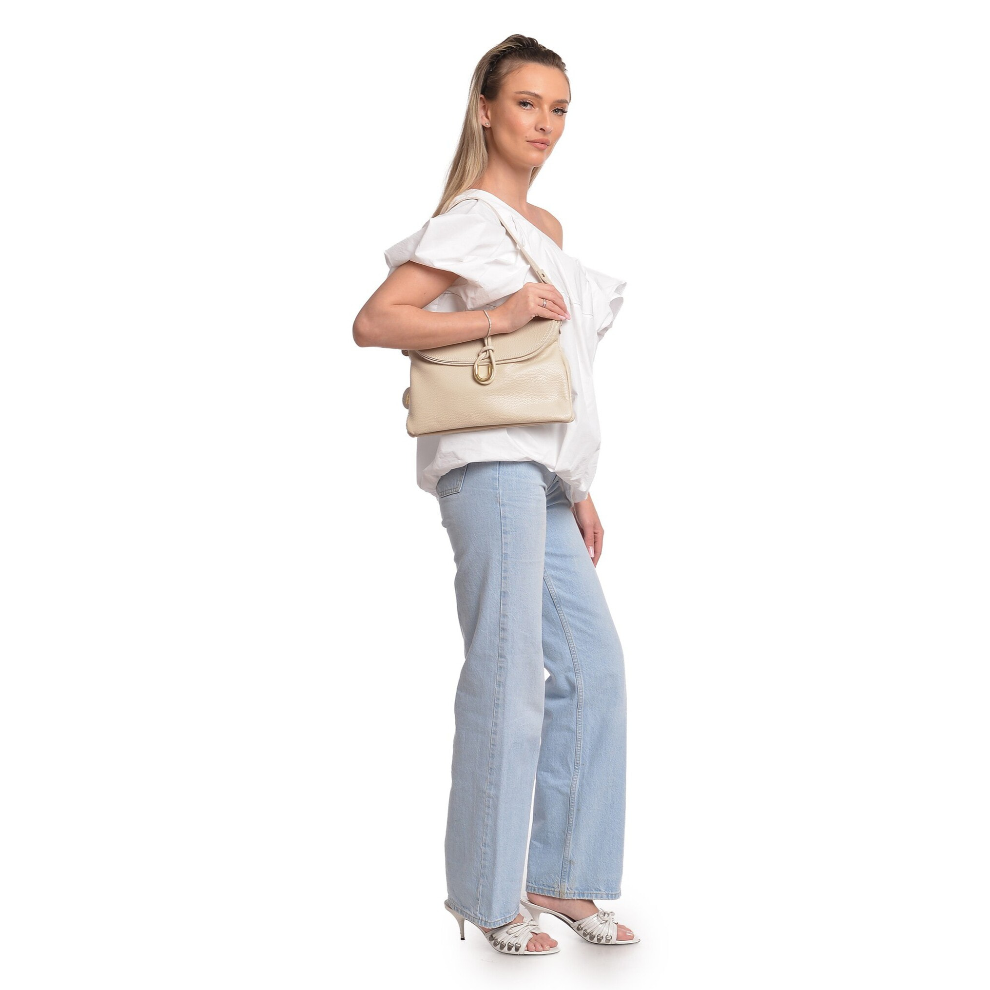 Borsa a mano Anna Luchini Beige