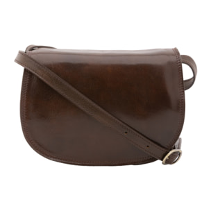 Borsa a tracolla  da donna In Vera pelle Made in Italy 24x17x11 cm