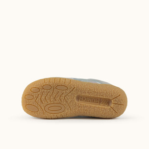 Zapatilla de infantil con Velcros en Acabado Metalizado Holográfico - MUNICH MINI GOAL VCO 1629