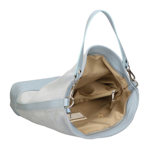 Borsa a spalla da donna - Modello Graziana - Vera pelle - 33.0 x 35.0 x 11.0 cm